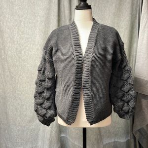 Thick Knit Cozy Sage Sweater